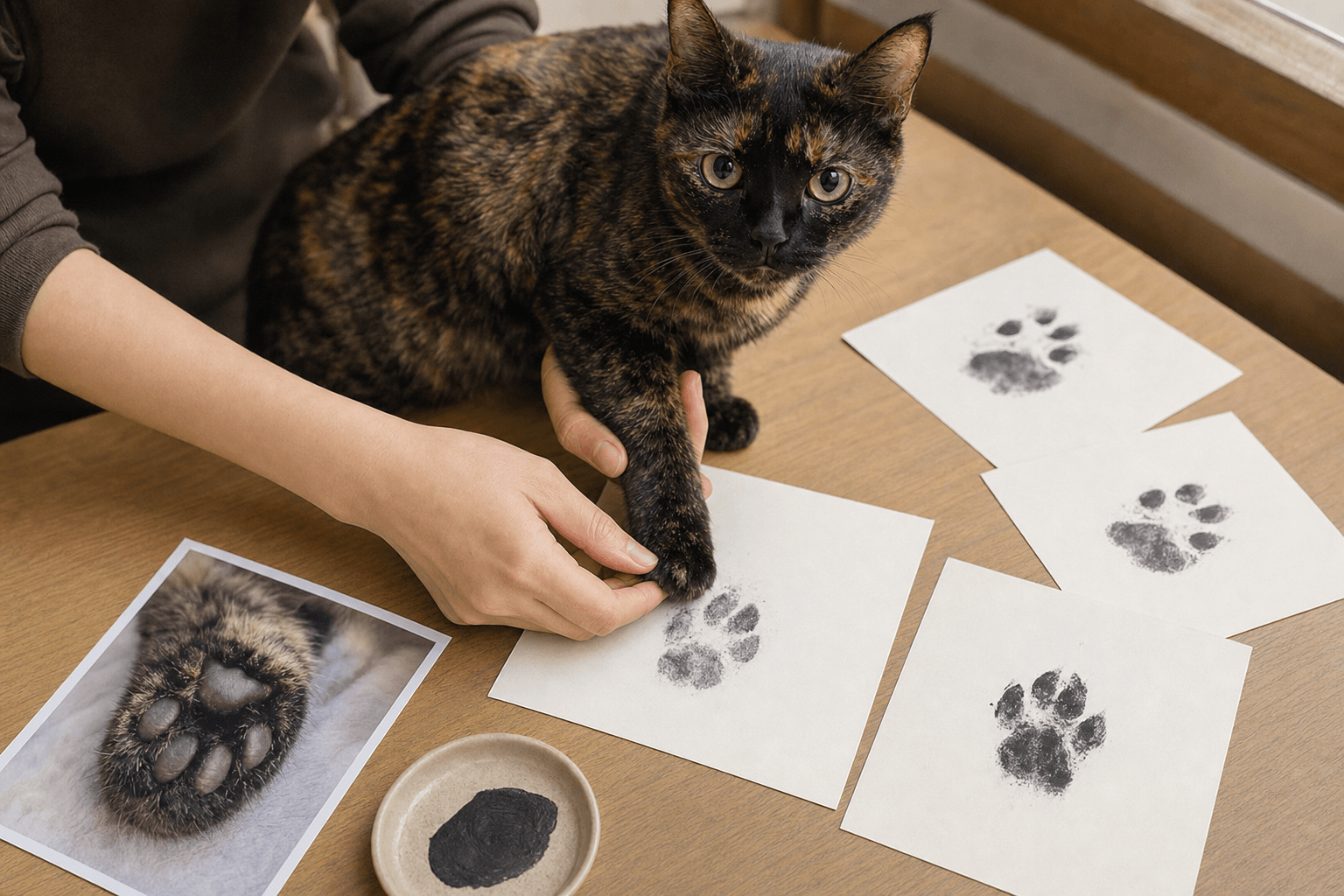 Pet Paw Print Memorial Tattoos: Preserve a Real Mark
