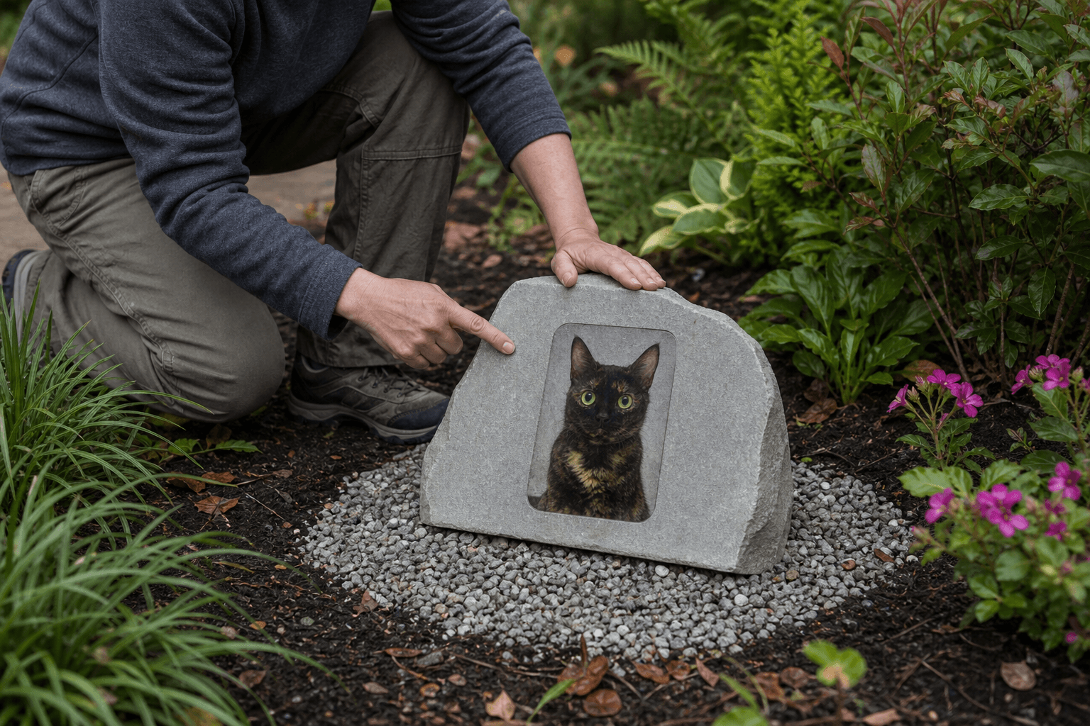 Pet Memorial Garden Stone: Choose One for 10 Years