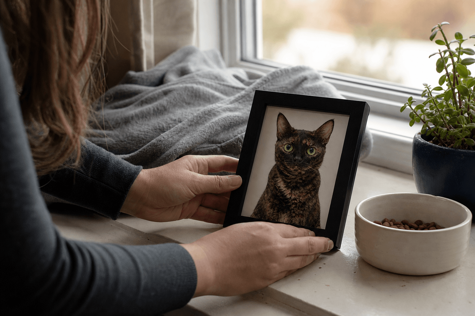 Souvenir chat décédé : des idées pour un coin de maison plein de tendresse