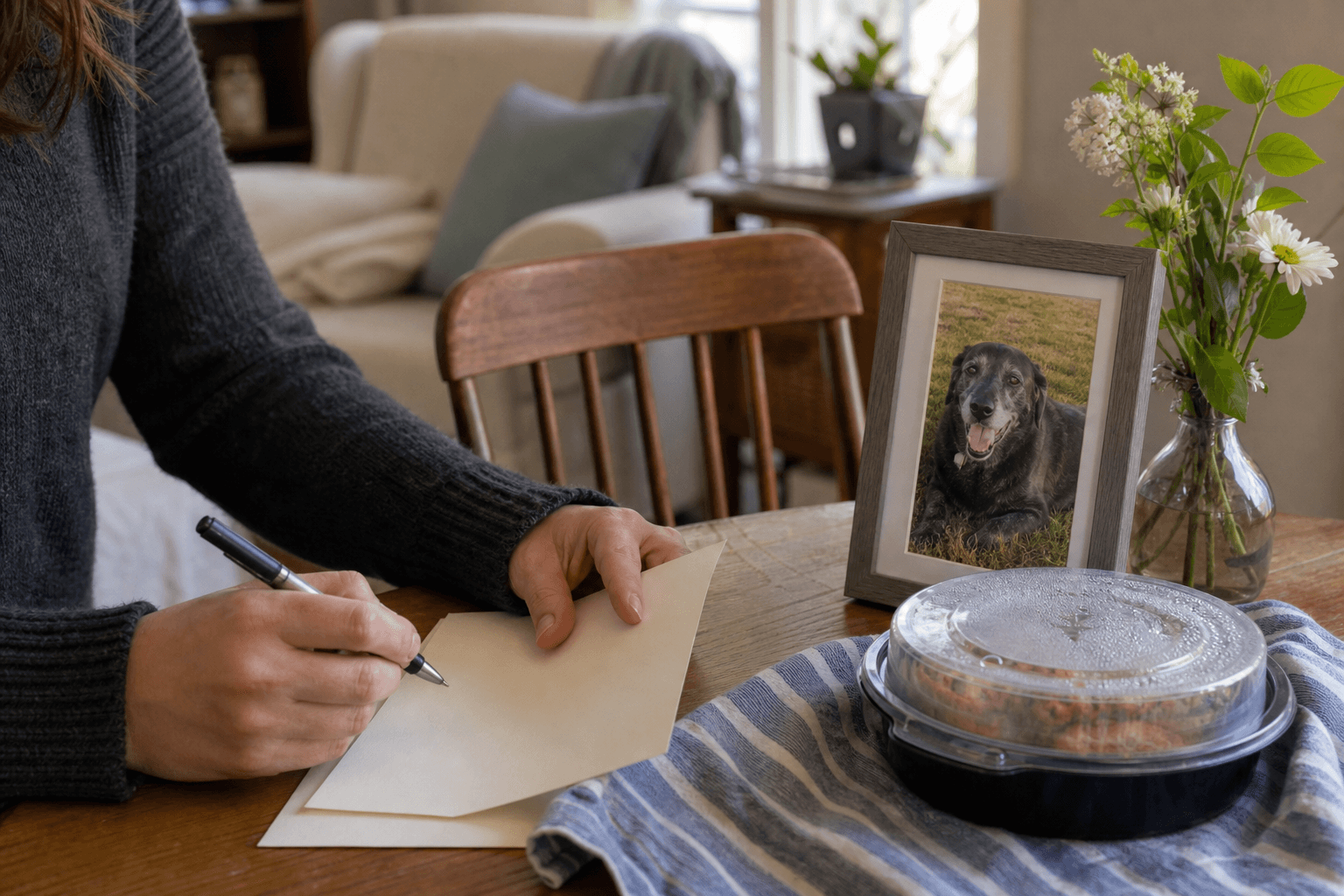 A Gift for Losing a Dog: What to Give and Avoid